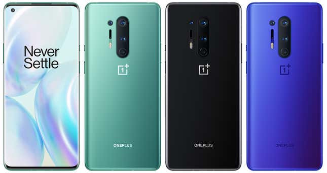 Los colores del OnePlus 8 Pro.