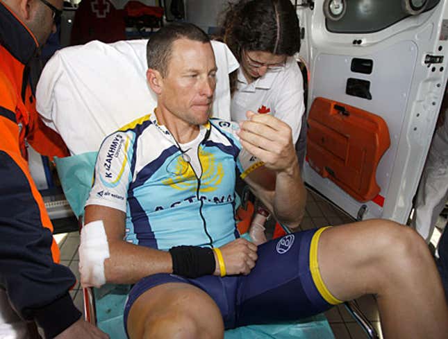 Image for article titled Lance Armstrong: &#39;Riding A Bike Isn&#39;t Something You Just Remember How To Do&#39;