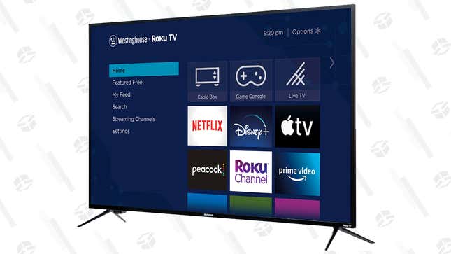Westinghouse 58" 4K Roku TV | $300 | Best Buy