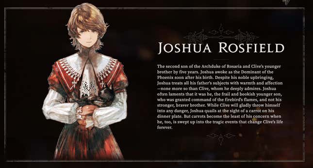 Image for article titled First Details About Final Fantasy XVI's Characters And World