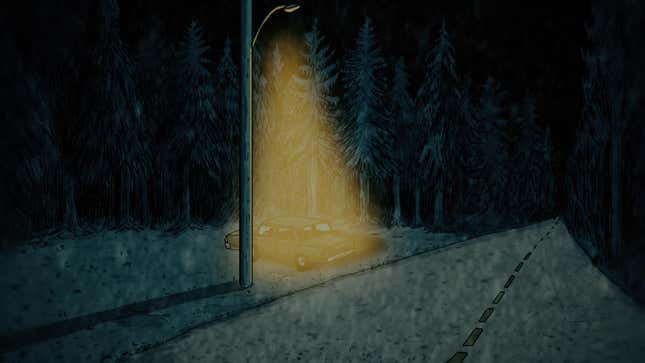 Image for article titled Sasquatch warns viewers to stay out of the woods—but not for the reason you’d think