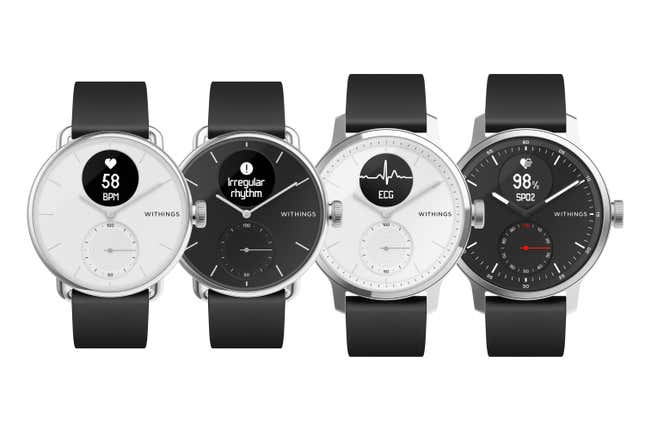 Image for article titled Withings&#39;s Latest Smartwatch Doubles Down on Medical Wearables