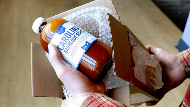 Image for article titled Things Must Be Getting Pretty Serious For Girlfriend’s Dad To Gift Bottle Of BBQ Sauce