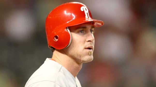 Image for article titled Chase Utley Takes Seventh-Inning Stretch Too Seriously, Report Teammates