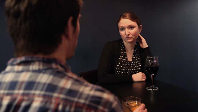 Image for article titled Woman Spends Entire Date Wondering If This The One She’ll Mace