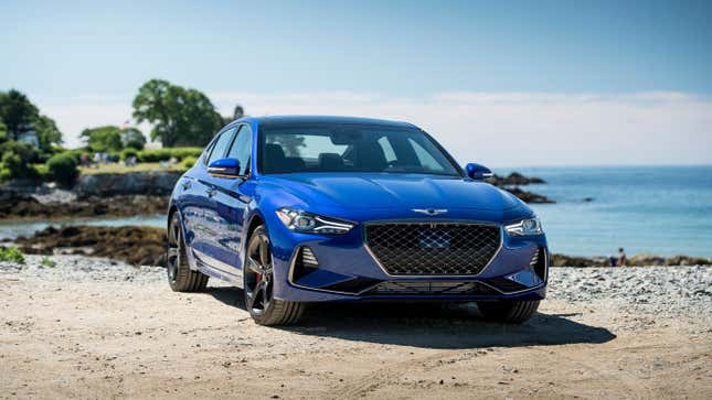 Genesis Gave the G70 a Manual Transmission Even Though It Knew Barely Anybody Would Buy One