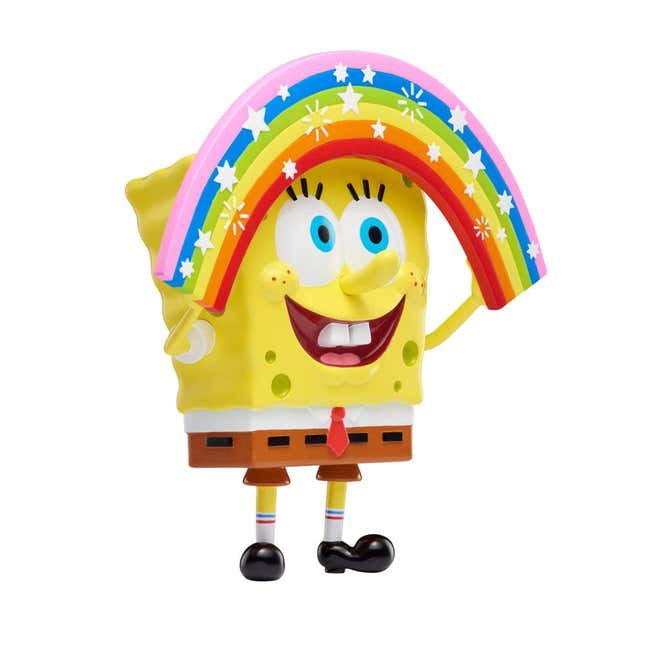 Imagen para el artículo titulado Nickelodeon convierte los memes de Bob Esponja en figuras coleccionables de la serie