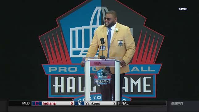 Orlando Pace Thanks St. Louis In Hall Of Fame Speech; NFL Leaves That Part Out Of Its YouTube Upload