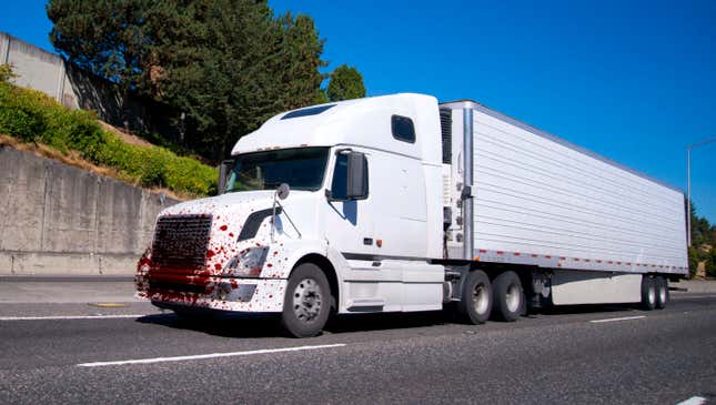 Image for article titled Report Finds Poor Often Hit Hardest By 18-Wheelers