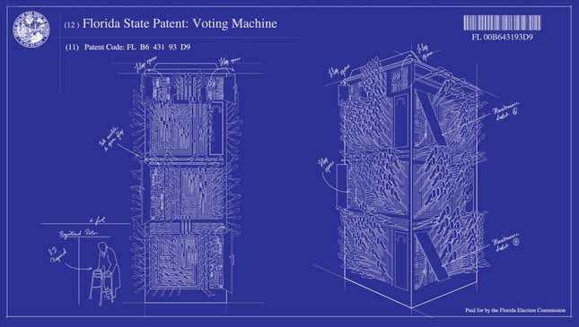 Image for article titled Florida To Experiment With New 600-Lever Voting Machines