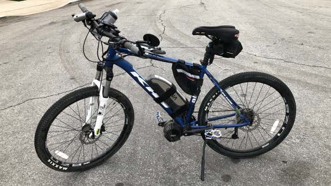 One of my “motorcycles”. This will break every speed limit in my town.