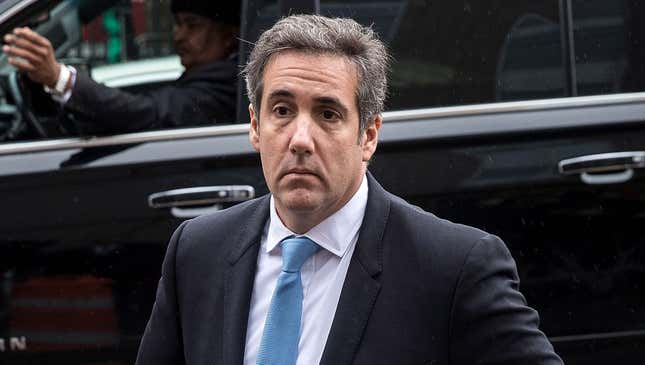 Image for article titled Cowardly Michael Cohen Chooses To Betray President, Go To Prison Rather Than Meet Face-To-Face With ‘The Onion’