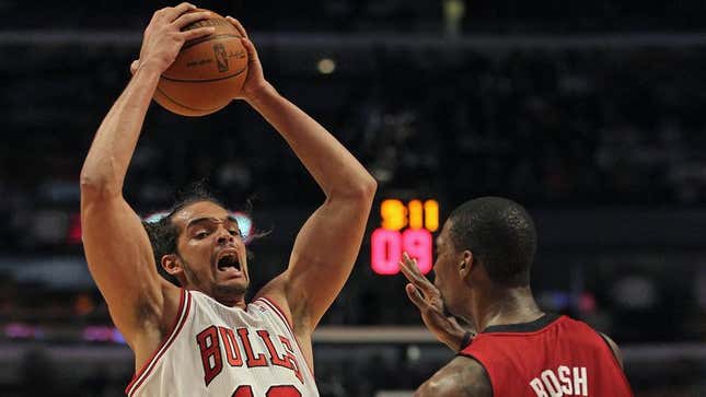Image for article titled Joakim Noah Guarantees He&#39;ll Annoy Living Fuck Out Of Heat
