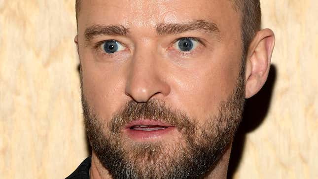 Image for article titled Everyone, Let&#39;s Circle Around Justin Timberlake and Point Our Fingers at Him