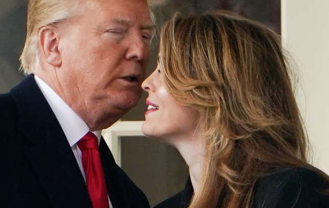 Image for article titled Looks Like Hope Hicks Has Replaced Ivanka as the Trump Whisperer