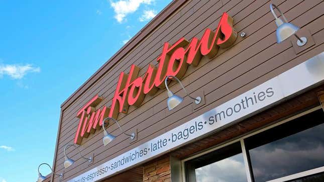 Image for article titled The Tim Hortons app might be tracking your every move