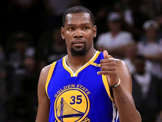 Image for article titled Kevin Durant: ‘Deep Down, I’ll Always Be A Free Agent At Heart’
