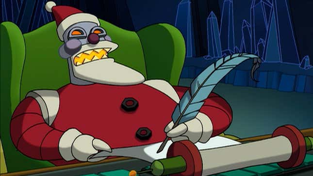 Image for article titled Robot Santas, Ranked