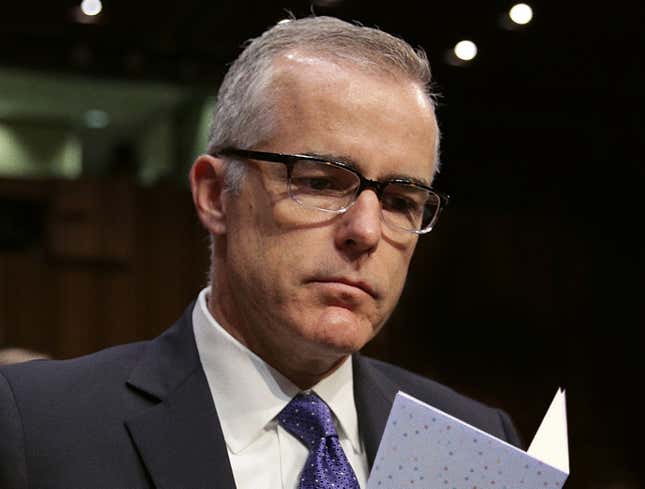 Image for article titled FBI Deputy Director Touched By Heavily Redacted Farewell Card From Bureau Coworkers