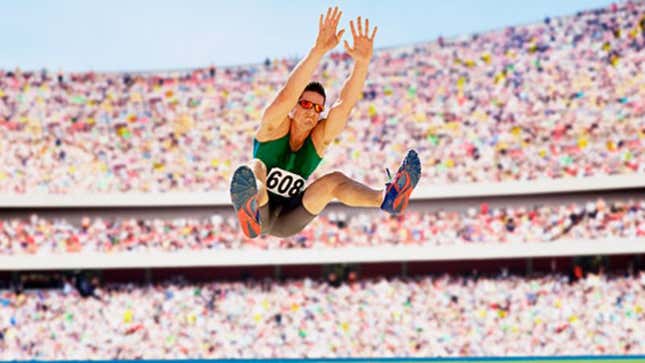 Image for article titled Area Dad Hopes Son&#39;s Interest In Long Jumping Just A Phase