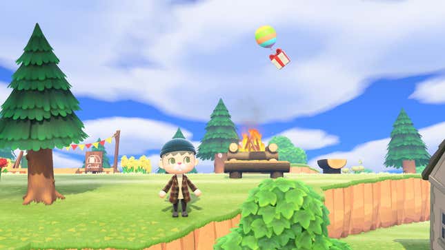 Image for article titled Animal Crossing: New Horizons Patch Fixes Missing Balloons Bug