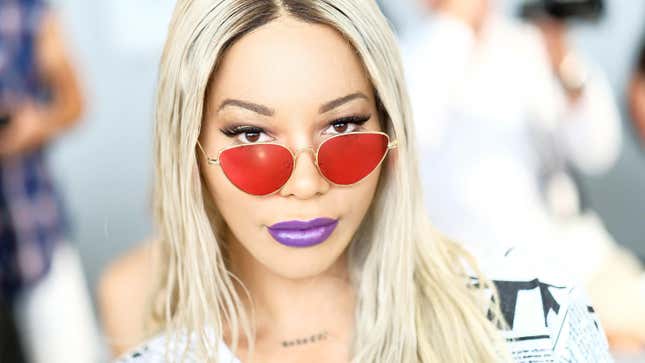 Munroe Bergdorf during New York Fashion Week: The Shows on September 6, 2018, in New York City.
