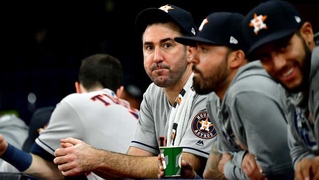 Image for article titled Rays Win Bullpen Game Over Justin Verlander To Send Series Back To Houston