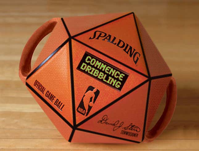 Image for article titled David Stern Defends New NBA Basketball Design