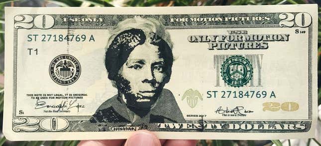 Image for article titled Harriet Tubman Showing Up on $20 Bills Thanks to New York-Based Designer