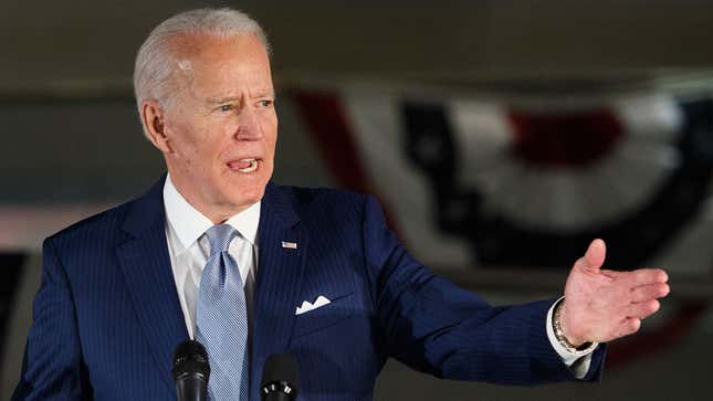 Image for article titled Biden Extends Olive Branch To Biden Supporters