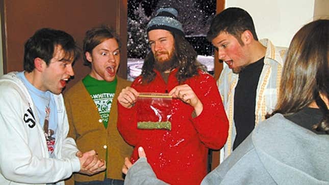 The weed guy delivers holiday tidings.