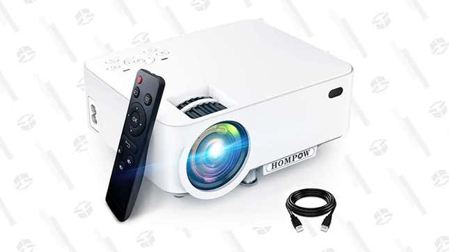 Hompow Mini Projector | $68 | Amazon 