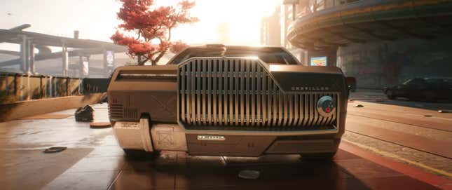 Imagen para el artículo titulado Cyberpunk 2077 tiene algunos diseños de autos realmente alucinantes