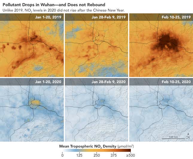 Imagen para el artículo titulado La contaminación del aire en China disminuye por el coronavirus