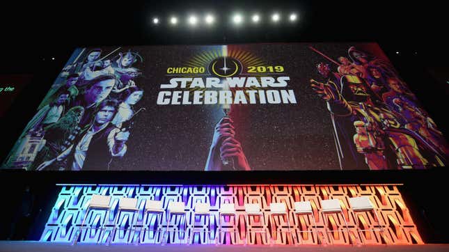 The Celebration Stage at Star Wars Celebration Chicago.