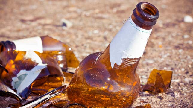Image for article titled Yes, beer bottles can spontaneously explode