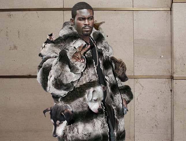 Image for article titled Michael Vick Regrets Wearing Dog-Skin Coat To Meet With Goodell