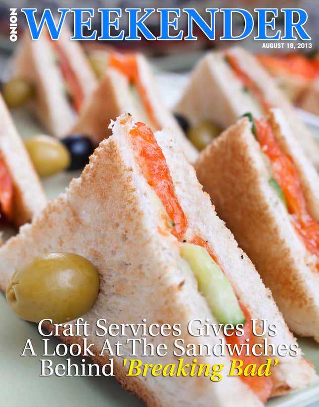 Image for article titled Craft Services Gives Us A Look At The Sandwiches Behind &#39;Breaking Bad&#39;