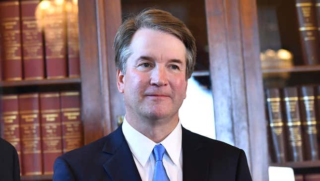 Image for article titled Kavanaugh Starting To Get Worried About Not Hearing Back After Job Interview