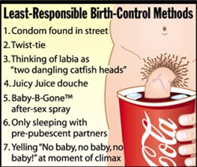 Image for article titled Least-Responsible Birth-Control Methods
