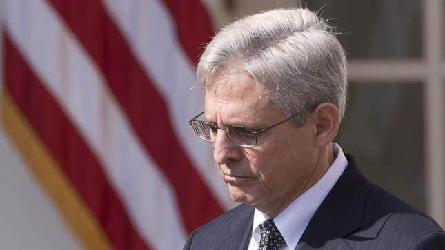 Image for article titled Merrick Garland Kind Of Uncomfortable With Political Analysts Casually Pointing Out He’ll Die Relatively Soon After Nomination