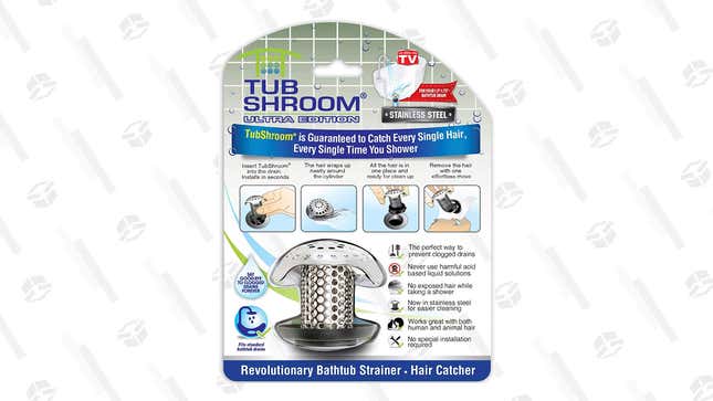 TubShroom Bath Tub Drain Protector | $7 | Amazon
