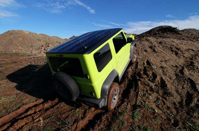 Image for article titled The 2018 Suzuki Jimny Is the Off-Road Bargain of Your Dreams, and the Highway Cruiser of Your Nightmares
