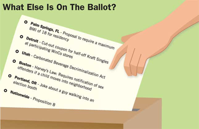 Image for article titled What Else Is On The Ballot?