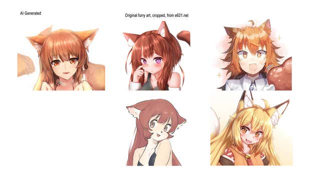 Image for article titled The Internet Furry Drama Raising Big Questions About Artificial Intelligence