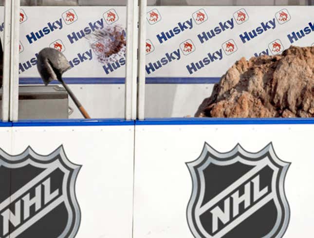 Image for article titled NHL Player Tunnels Out Of Penalty Box