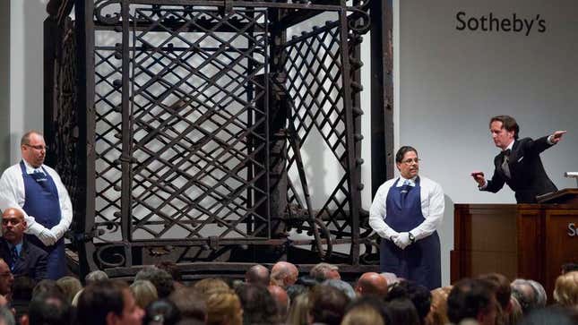 Image for article titled John Cena Purchases $4 Million 18th-Century Wrought Iron Cage At Auction