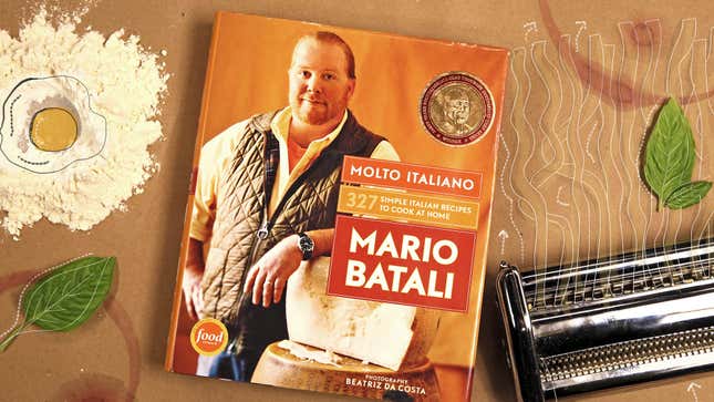 Image for article titled What should I do with my Mario Batali cookbooks now?