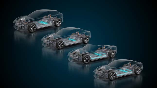 Image for article titled Italdesign And Williams Are Making A Modular Electric Car Platform