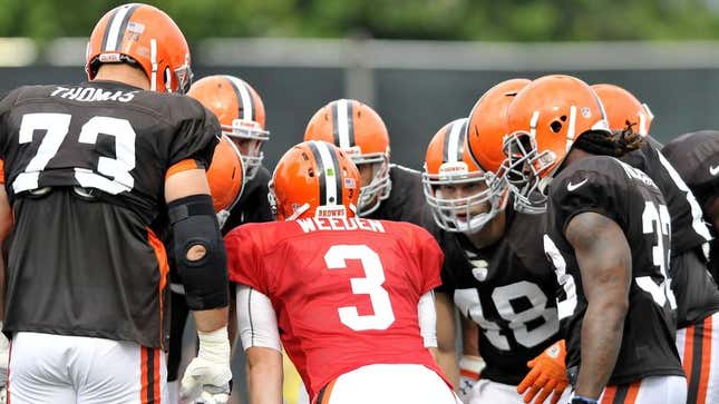 Image for article titled Report: It&#39;s Not Too Early To Be Pessimistic About Cleveland Browns